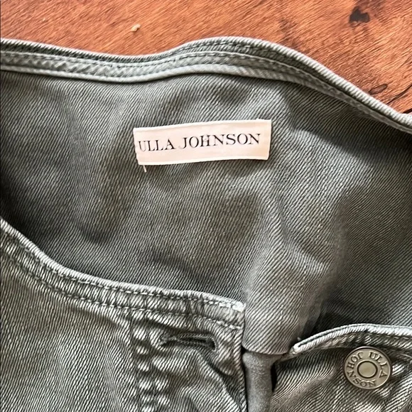 Ulla Johnson Denim Jumpsuit with Belt - Picture 3 of 6